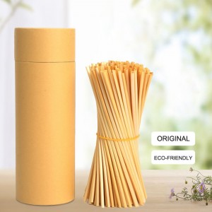 Paja compostable biodegradable portátil del pla de la paja de beber del almidón de maíz